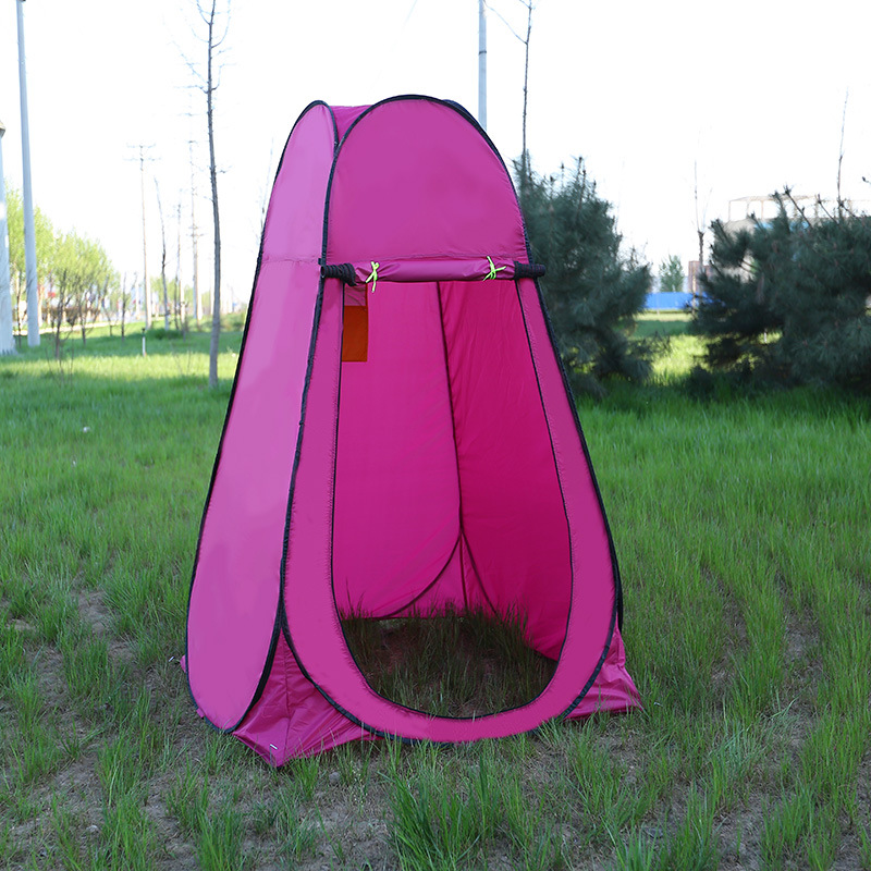 한 인용 휴대용 개인 정보 보호 샤워 화장실 캠핑 팝업 위장/UV 기능, 야외 드레싱 사진 텐트